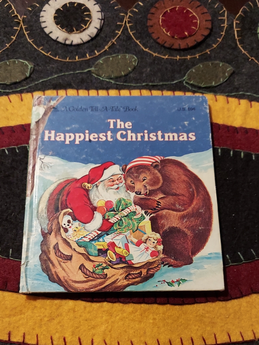 ❤️ The Happiest Christmas A Golden Tell-A-Tale Book